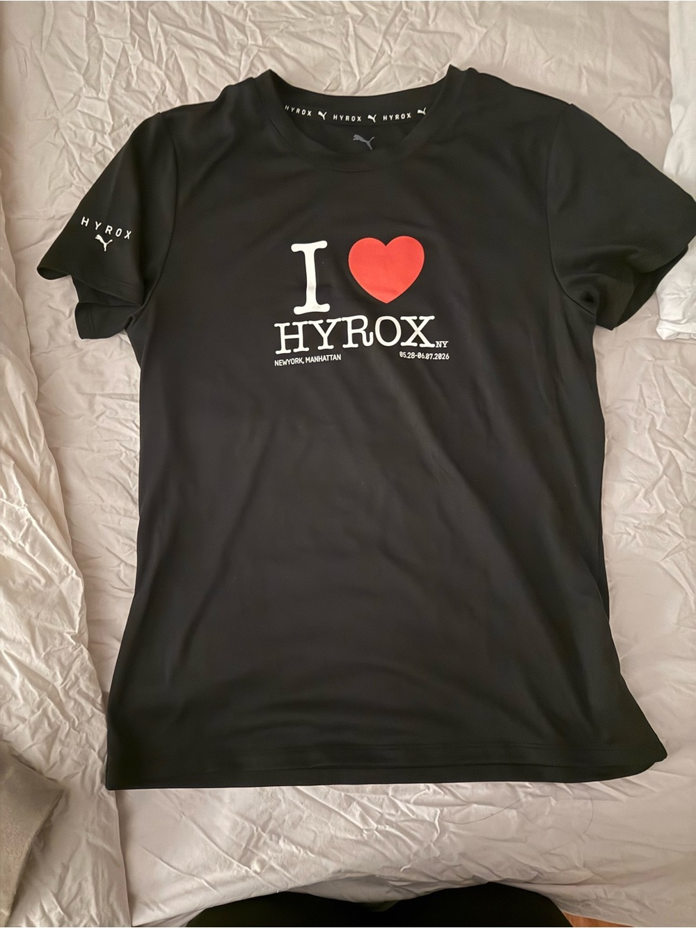 I Heart hyrox Black Women's Tee